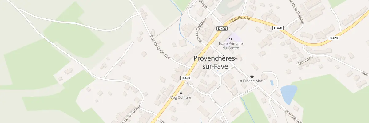 Plan du 49 Gr Grande Rue à Provenchères-et-Colroy