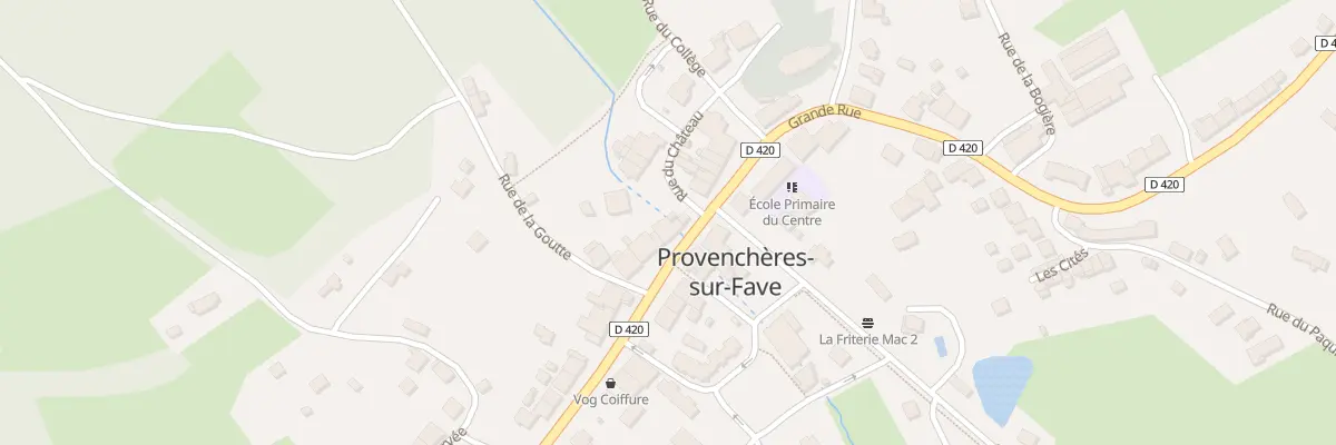 Plan du 55 Gr Grande Rue à Provenchères-et-Colroy