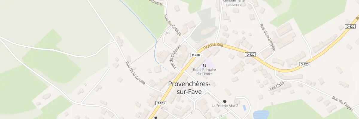 Plan du 63 Gr Grande Rue à Provenchères-et-Colroy