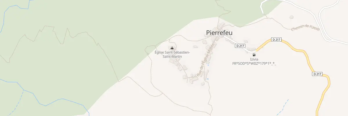 Plan du 39 Rue de l’Eglise Musée à Pierrefeu