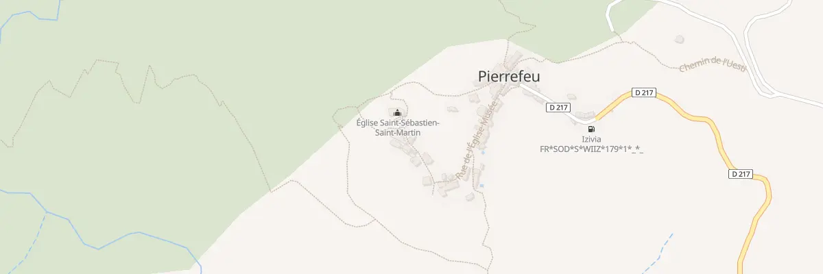 Plan du 8 Rue de l’Eglise Musée à Pierrefeu
