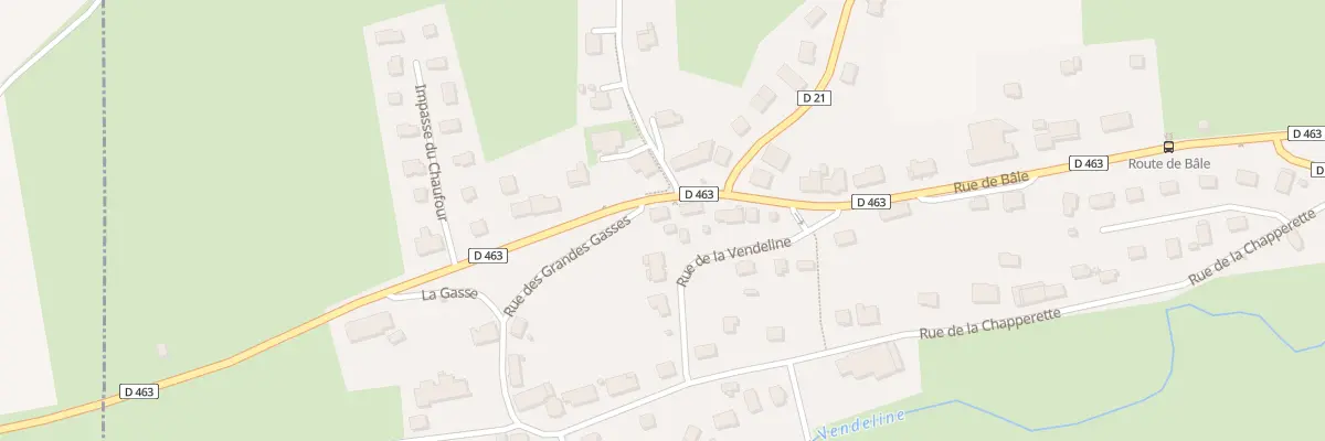 Plan du 4 Rue de Bâle à Courtelevant