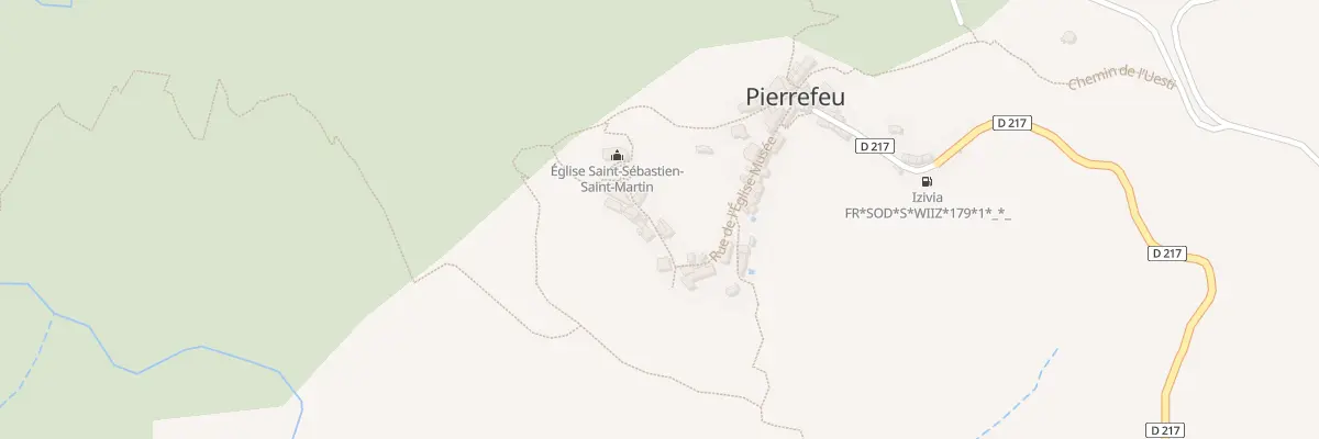 Plan du 6 Rue de l’Eglise Musée à Pierrefeu