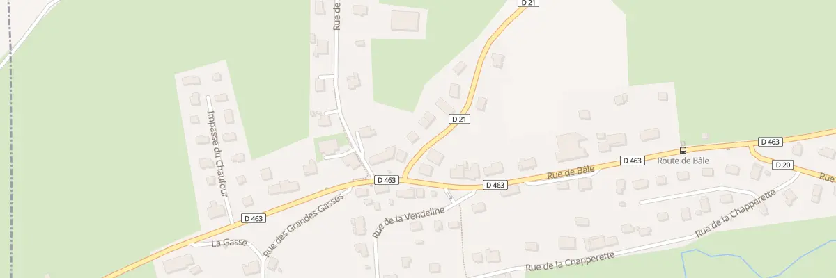 Plan du 3 Rue de Lepuix Neuf à Courtelevant