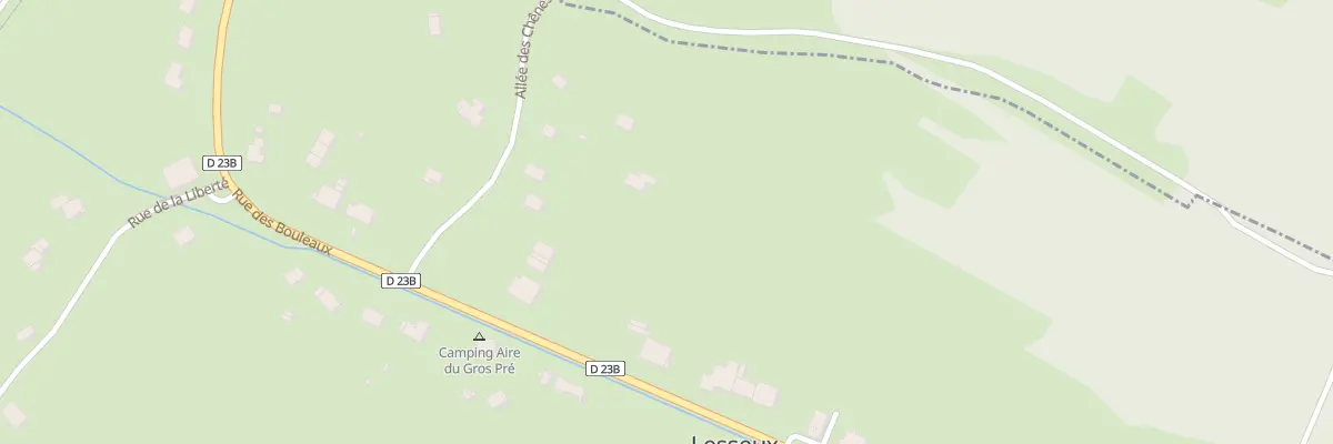 Plan du 136 All des Chênes à Lesseux