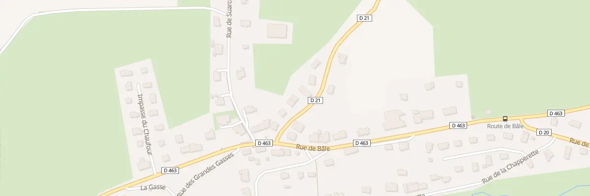 Plan du 5A Rue de Lepuix Neuf à Courtelevant