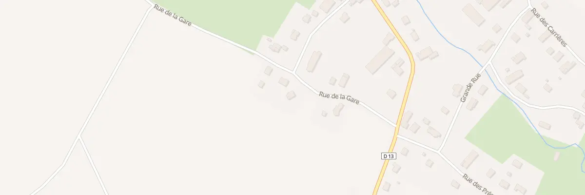 Plan du 30 Rue de la Gare à Suarce