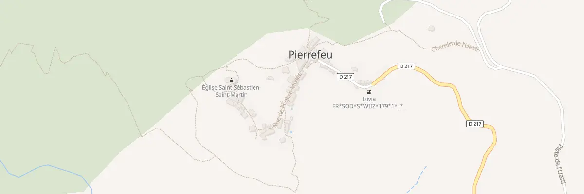 Plan du 11 Rue de l’Eglise Musée à Pierrefeu