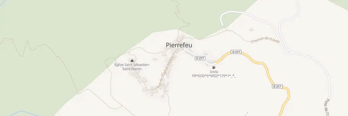 Plan du 1A Rue de l’Eglise Musée à Pierrefeu