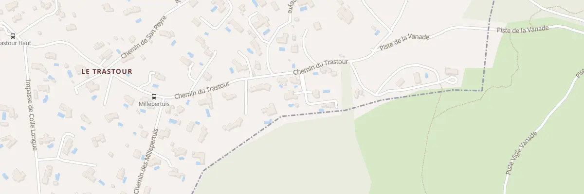 Plan du 1096 Che du Trastour à Roquefort-les-Pins