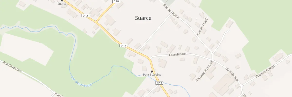 Plan du 35 Rue Principale à Suarce