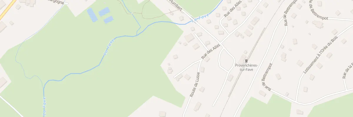 Plan du 3 Che de la Reine à Provenchères-et-Colroy
