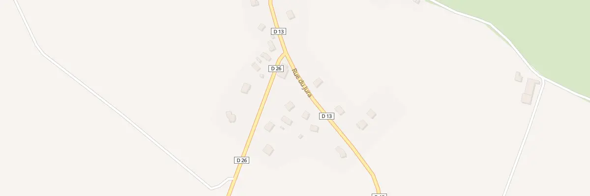 Plan du 2 Rue du Jura à Suarce