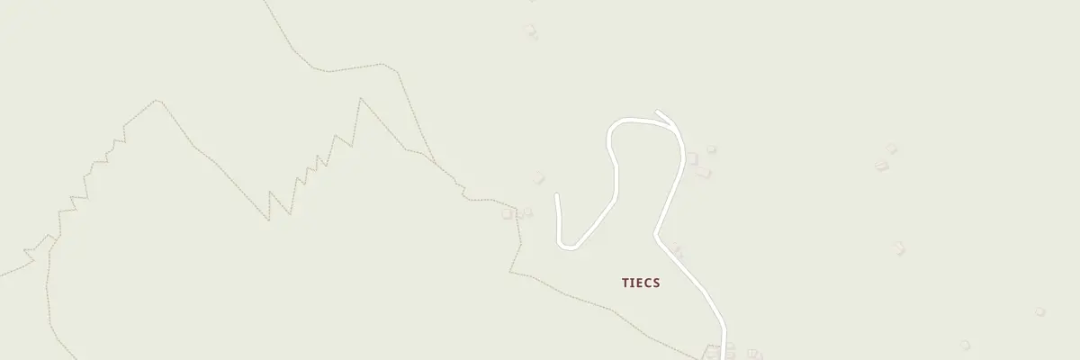 Plan du 5245 Tiecs Superieur à Roure