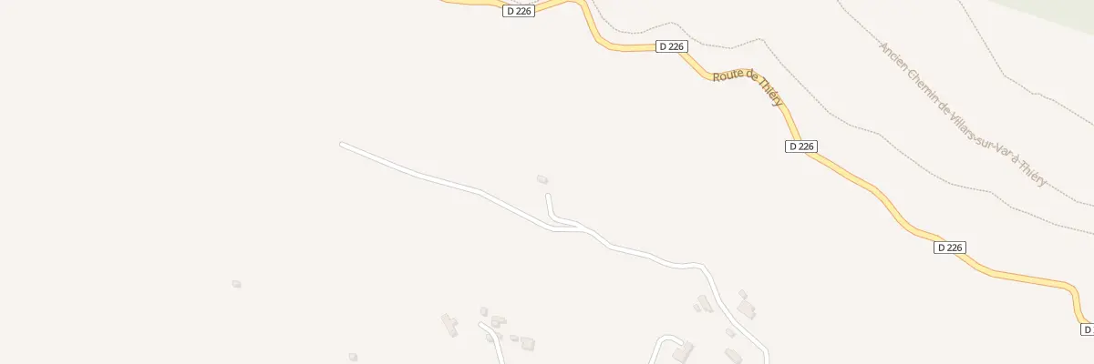 Plan de Che du Claous à Villars-sur-Var