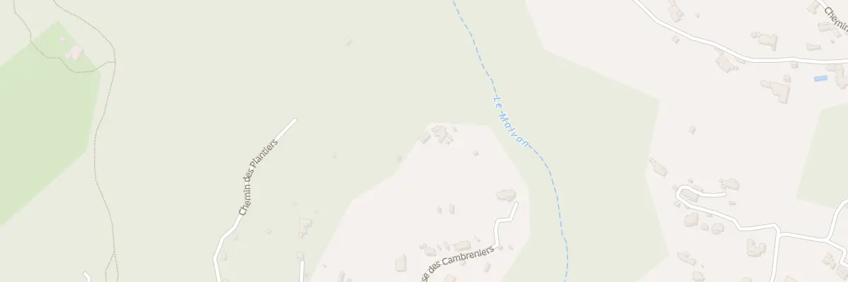 Plan du 143B Imp des Cambreniers à Vence