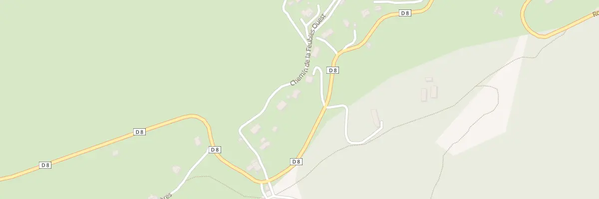 Plan du 210 Che de la Feubies Ouest à Bézaudun-les-Alpes
