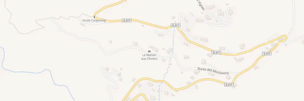Plan du 360 Rte des Mortissons à Pierrefeu