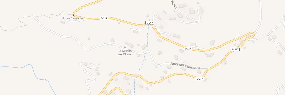 Plan du 280 Rte des Mortissons à Pierrefeu