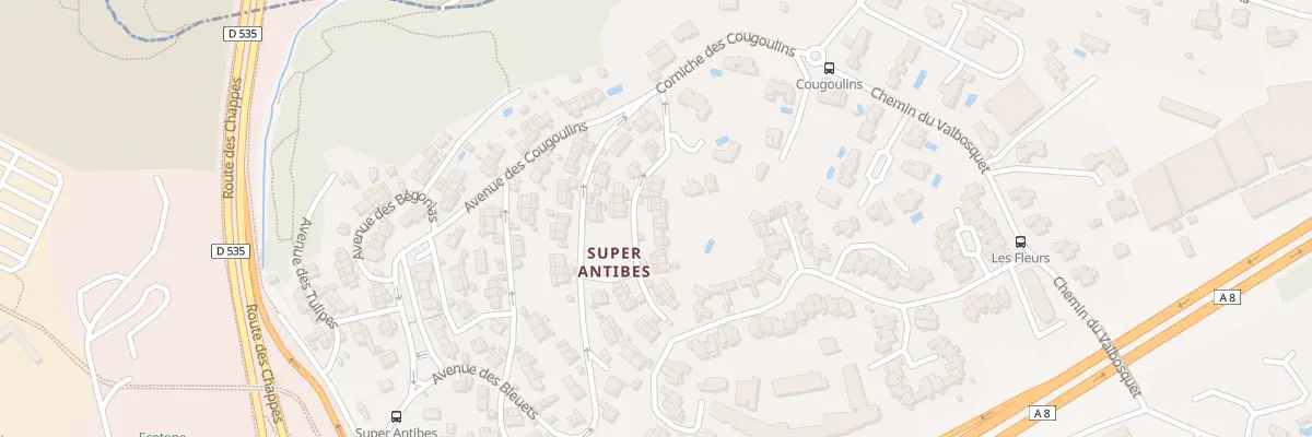 Plan du 4 Av des Capucines à Antibes