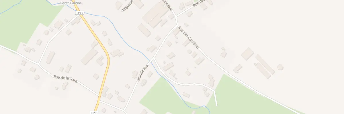 Plan du 17 Gr Grand Rue à Suarce