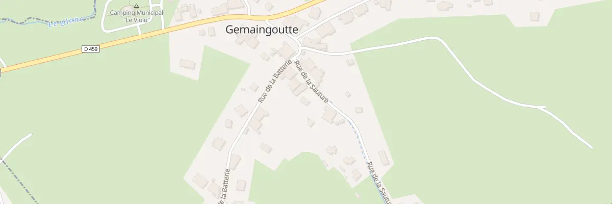 Plan du 8 Rue de la Sauture à Gemaingoutte