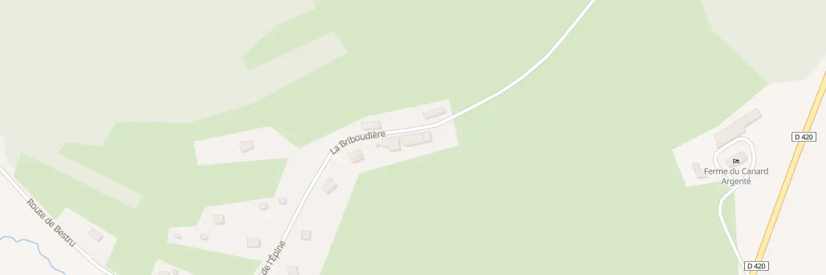Plan du 5 La Briboudiere à Provenchères-et-Colroy