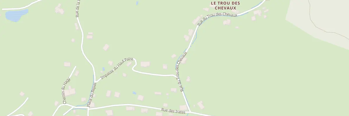 Plan du 9 Rue du Trou des Chevaux à Wisembach
