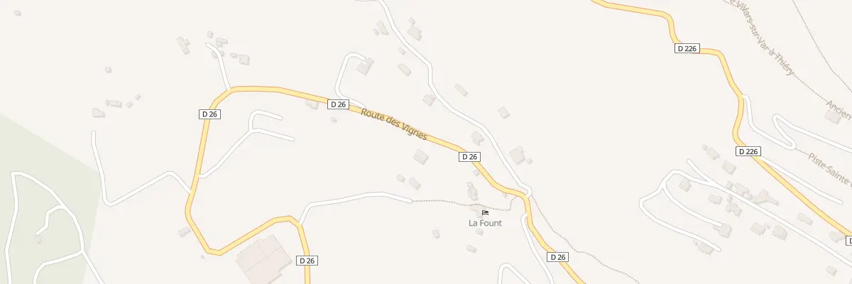 Plan du 5389 Plan de Lunel à Villars-sur-Var
