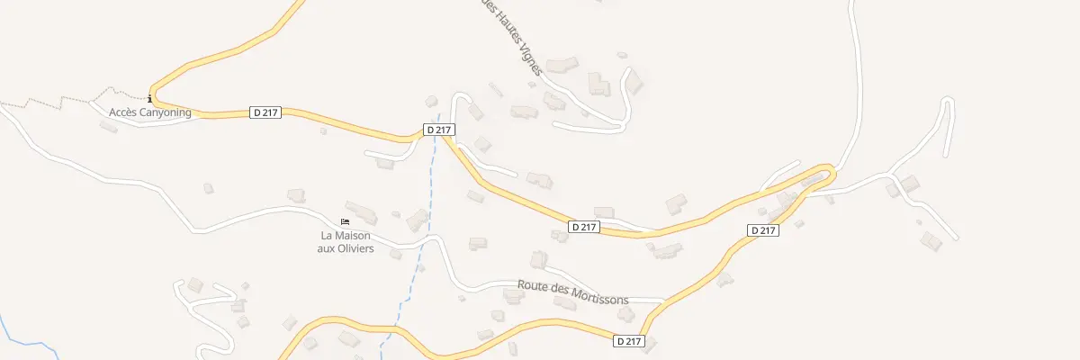Plan du 2552 Rte du Vieux Pierrefeu à Pierrefeu