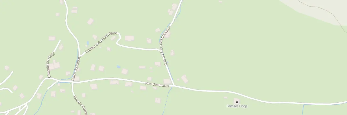 Plan du 4 Rue du Trou des Chevaux à Wisembach