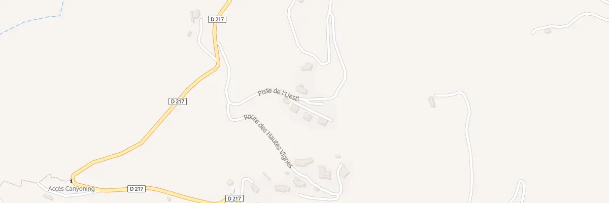 Plan du 98 Pist de l’Uesti à Pierrefeu