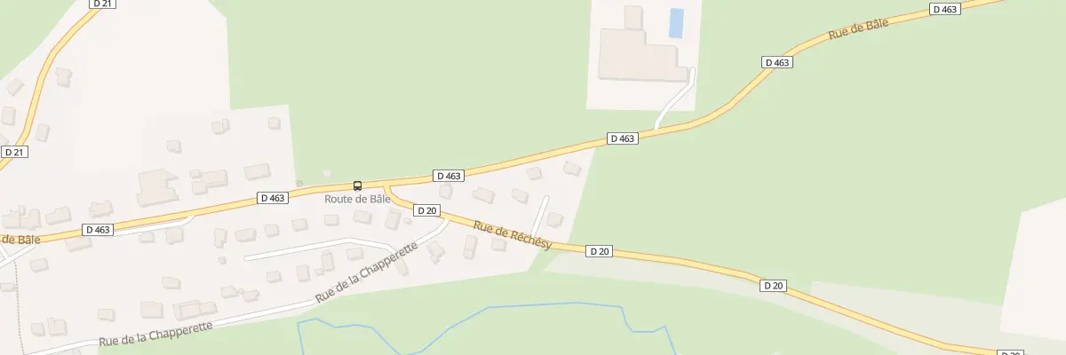 Plan du 3 Imp du Peuchamp à Courtelevant