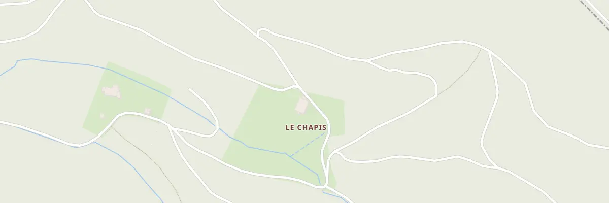 Plan du 2 Le Chapis à Combrimont