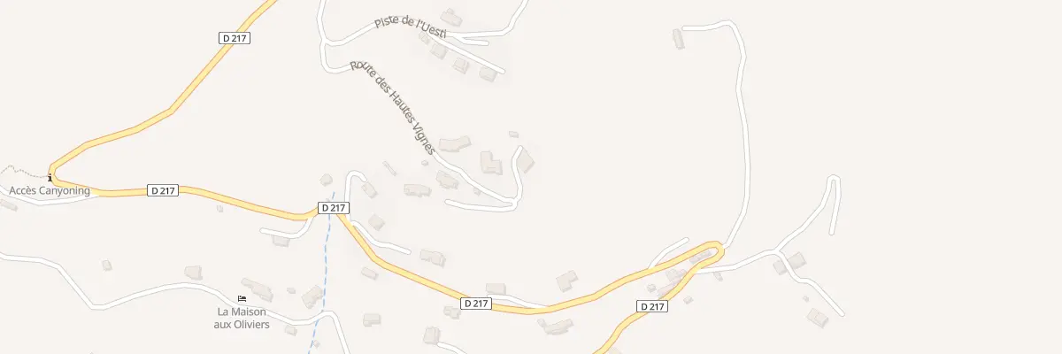 Plan du 363 Rte des Hautes Vignes à Pierrefeu