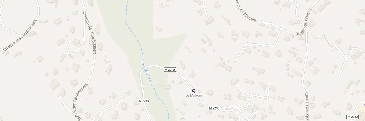 Plan du 1418 Rte de Grasse à Vence