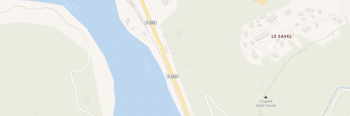 Plan du 5364 Champ de Baude à Villars-sur-Var