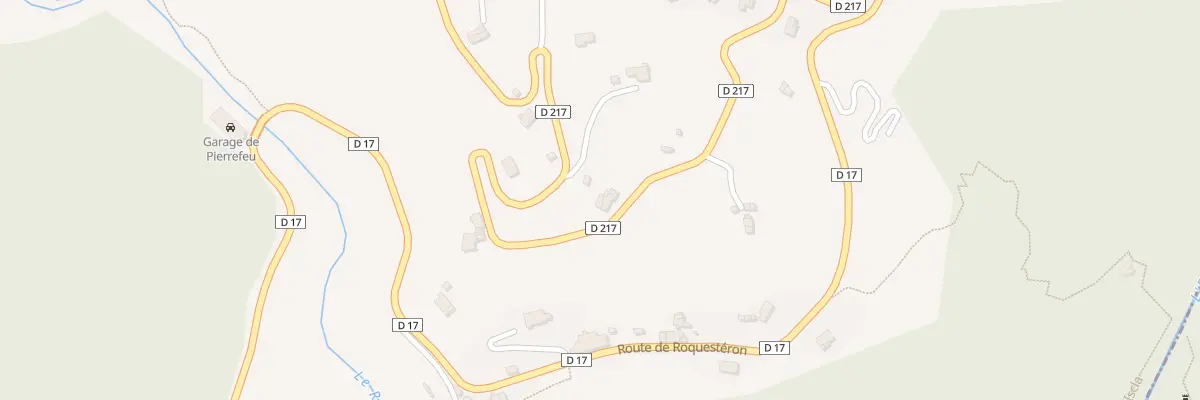 Plan du 444A Rte du Vieux Pierrefeu à Pierrefeu