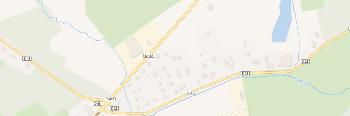 Plan du 1C Rte de Colroy à Provenchères-et-Colroy