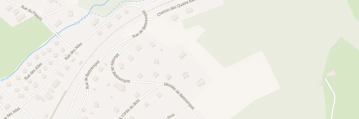 Plan du 8B Mte de Bettrempot à Provenchères-et-Colroy
