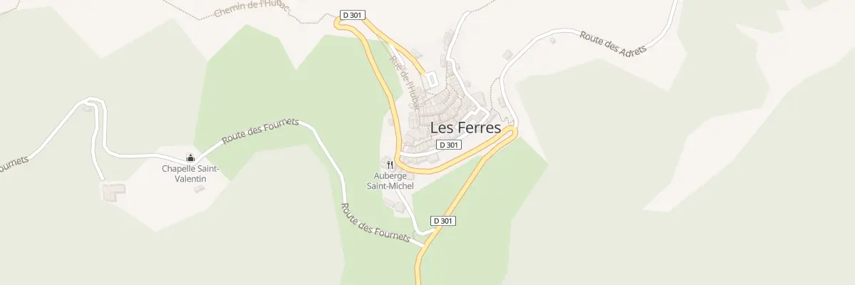 Plan du 38 Rue Charles Alziary aux Ferres