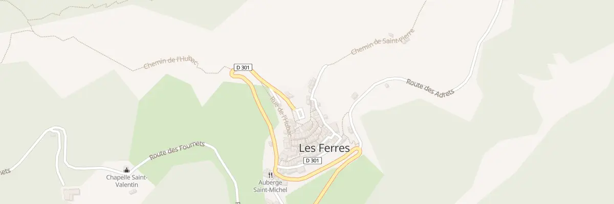 Plan du 21 Rue François Émeric aux Ferres