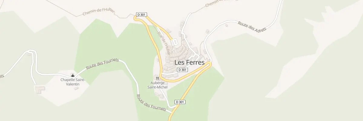Plan du 4 Pl François Audibert aux Ferres