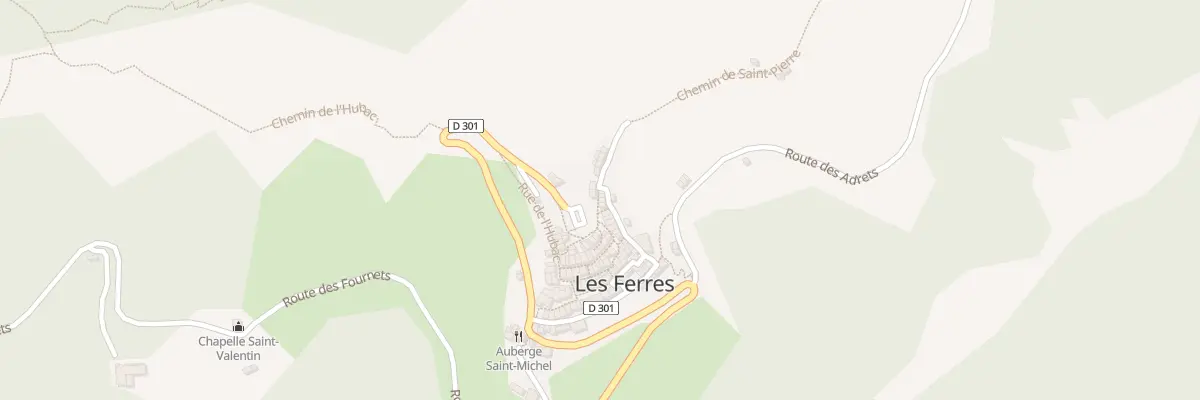 Plan du 20 Rue François Émeric aux Ferres