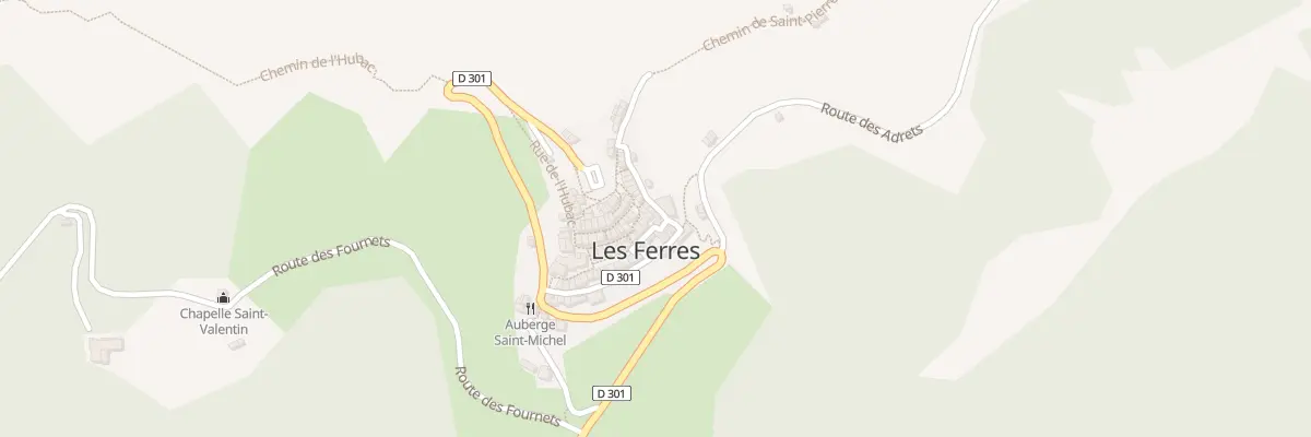 Plan du 27 Rue François Merle aux Ferres