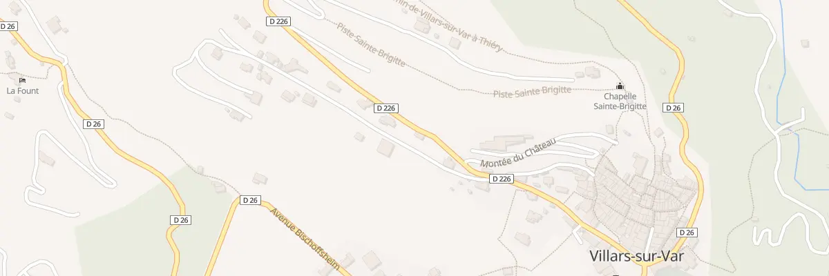 Plan du 5024 Condamine Haute à Villars-sur-Var