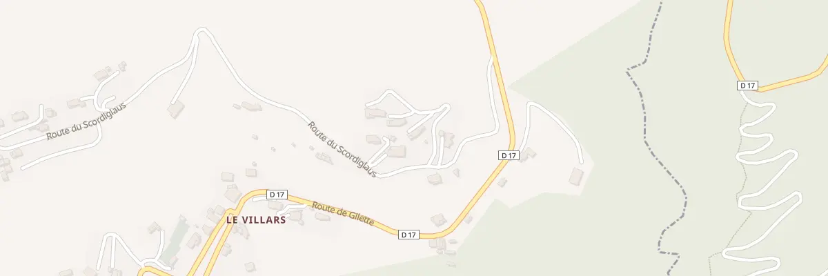 Plan du 186 Rte du Scordiglaus à Pierrefeu