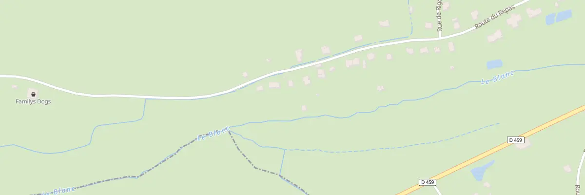 Plan du 33 Rte du Repas à Wisembach