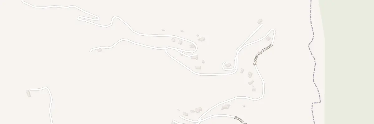 Plan du 1300 Rte du Planet à Pierrefeu