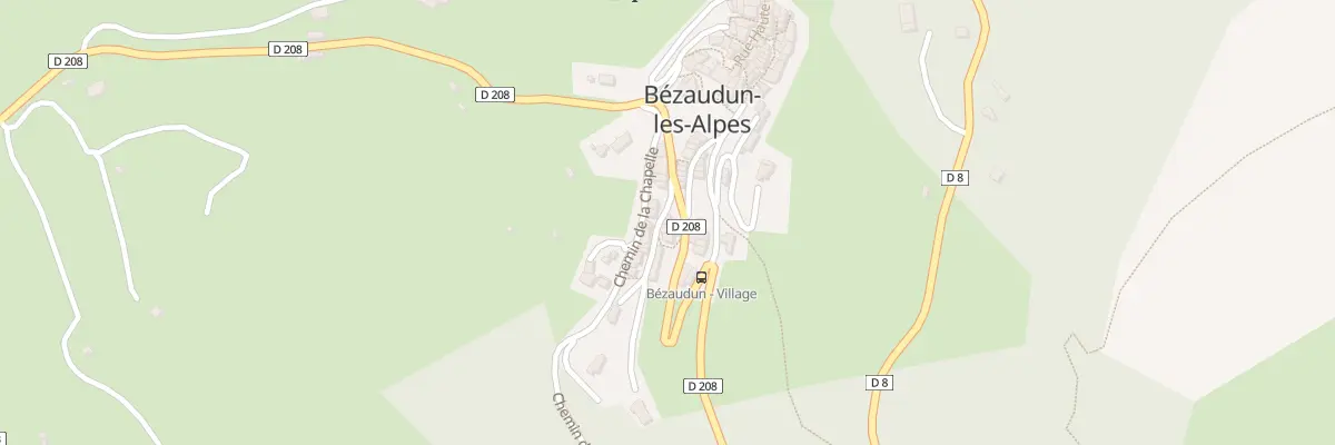 Plan de Che de la Cerisette à Bézaudun-les-Alpes